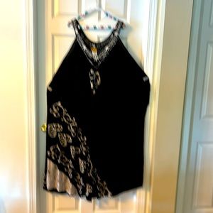 Black gauze sundress great for a cruise or beach day